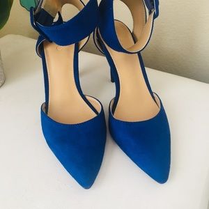 Cato pretty blue heels!